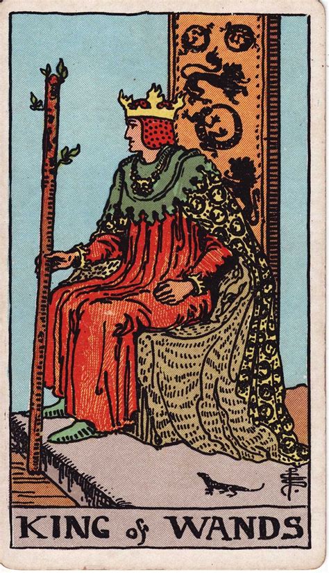 Rey de Bastos: significado e interpretación de la carta del Tarot